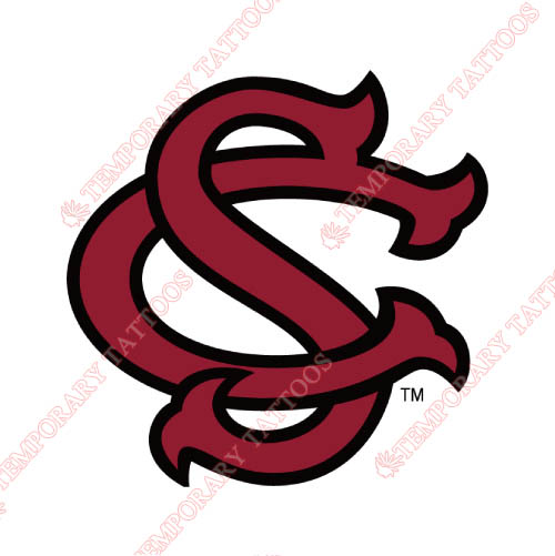 South Carolina Gamecocks Customize Temporary Tattoos Stickers NO.6197